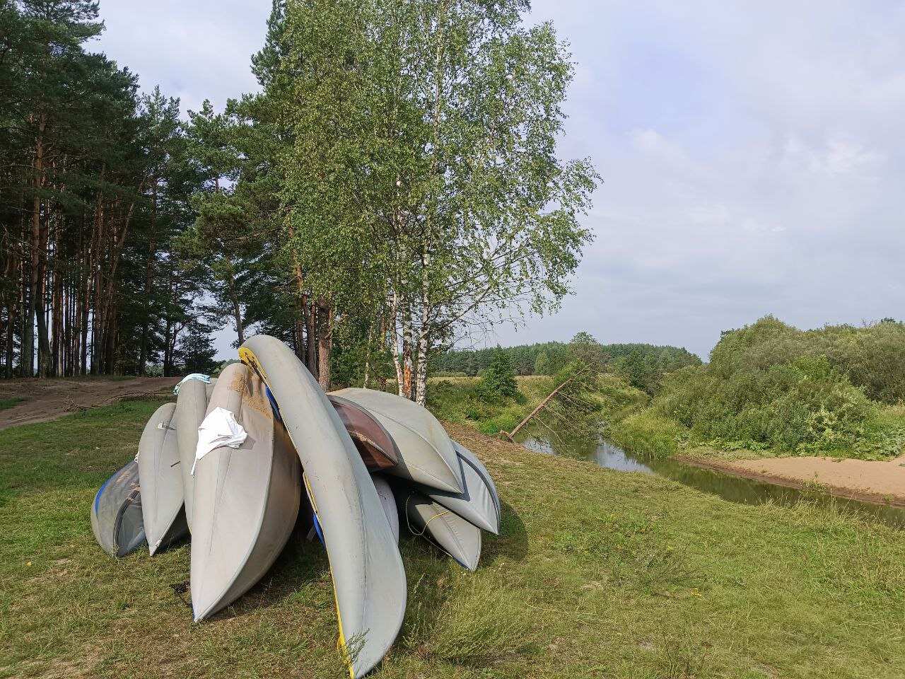 Сплав по Москва-реке на байдарках (2 дня) (6/7)