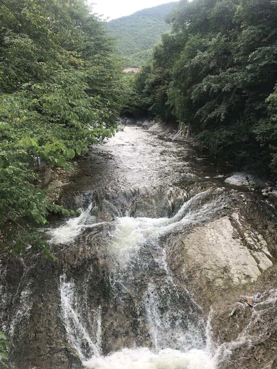 Хучнинский водопад и экраноплан Лунь (5/7)
