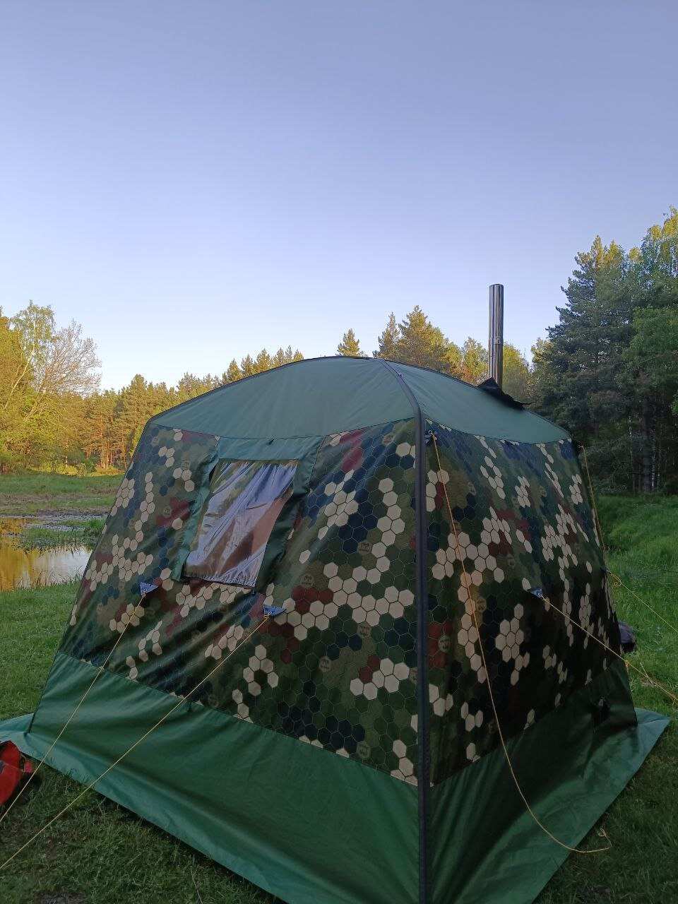 Мальчишник на природе у реки: лагерь, рыбалка, купание, баня, еда в казане (1 день). Организация под ключ. (8/10)