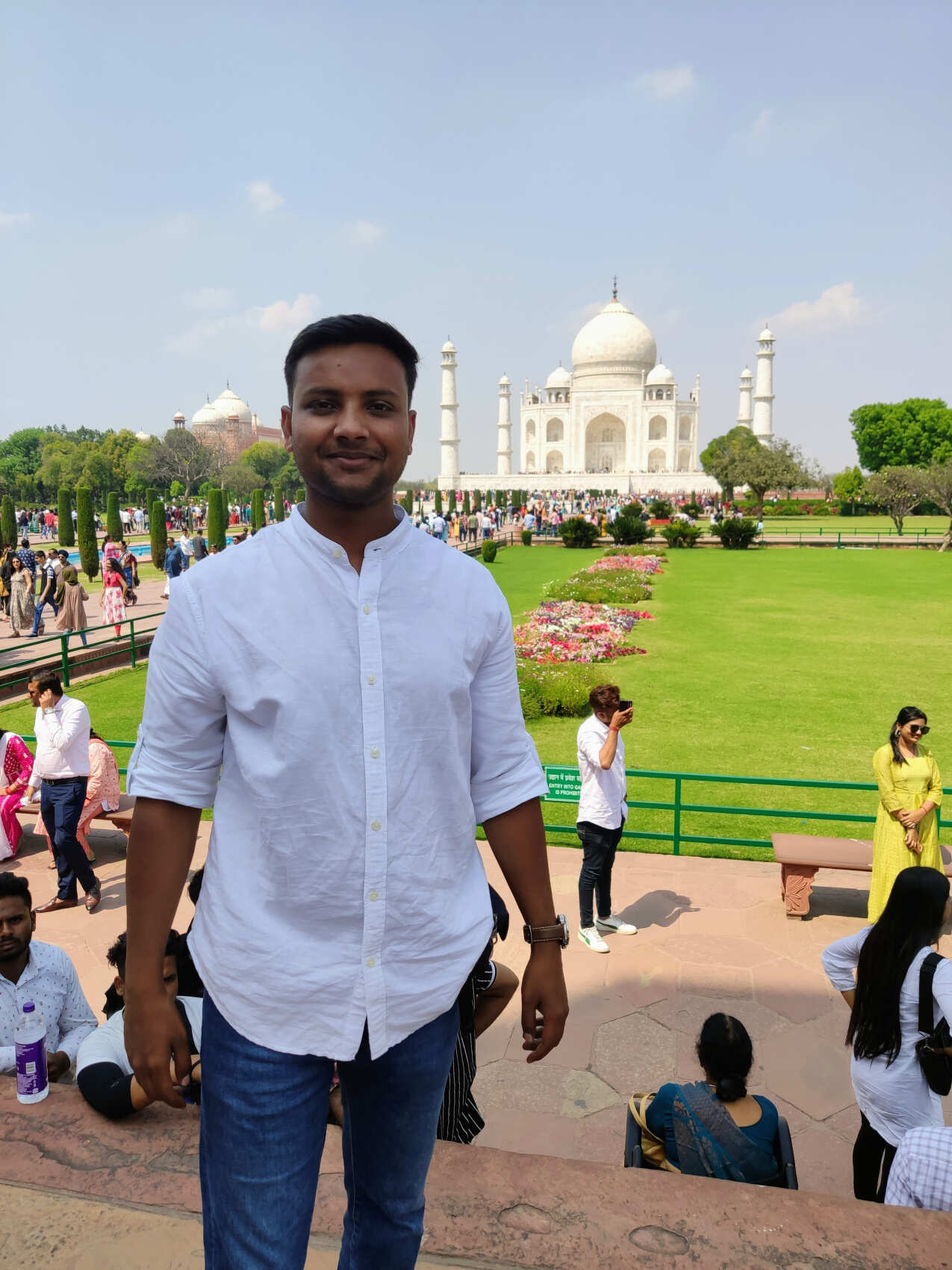 Поездка в Тадж Махал из аэропорта Дели на машине - Завтрак в Агре (2/6)