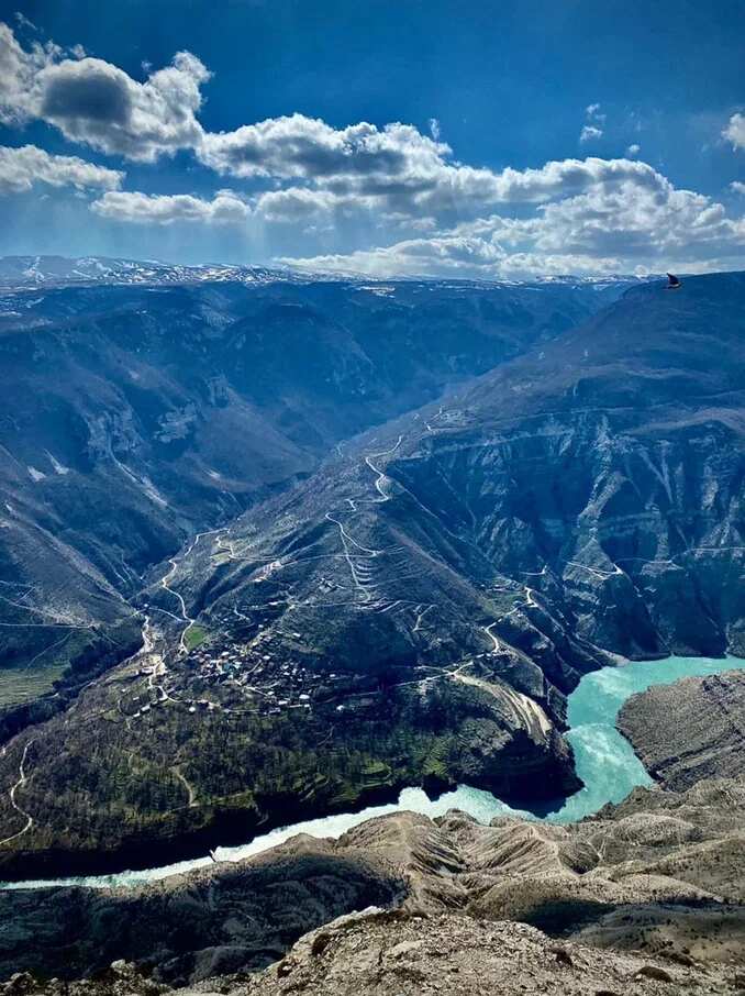 Однодневный тур Сулакский каньон с катанием по водохранилищу + Бархан Сарыкум (5/8)