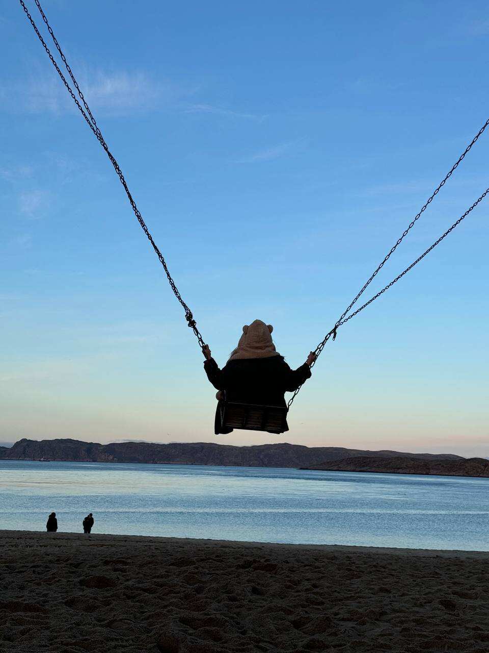 Арктика: северное сияние, норвежские пейзажи, хаски и олени (7/20)