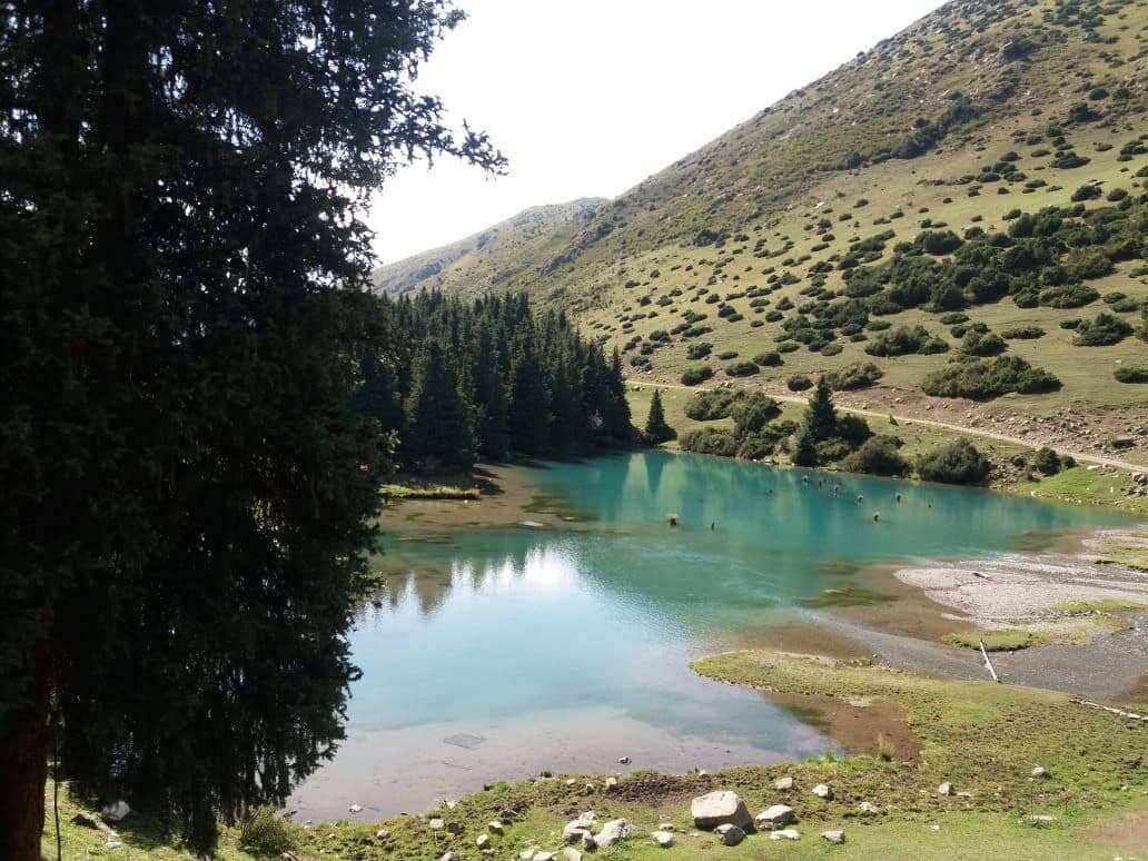 Первое знакомство с Иссык-Кулем! Северный берег. (6/8)