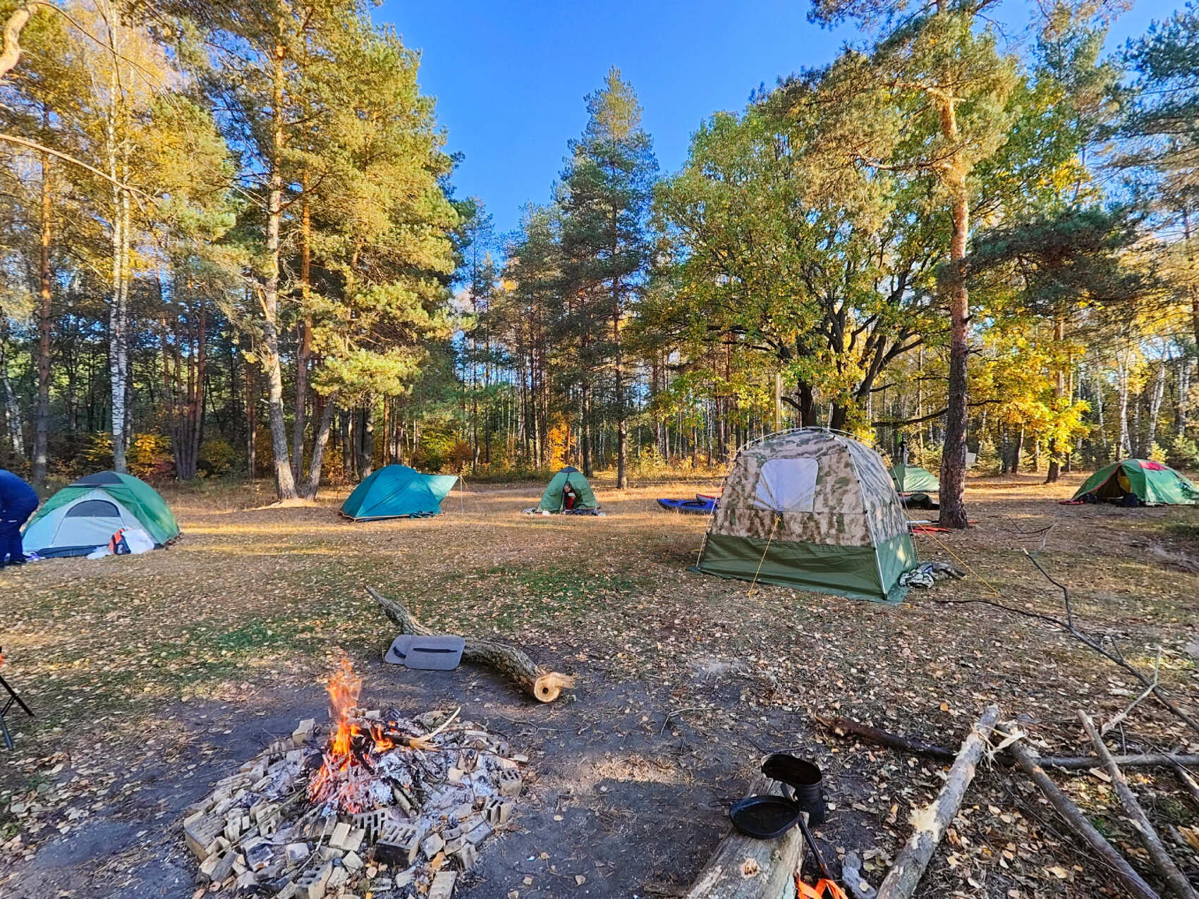 Двухдневный сплав на байдарках по реке Клязьма (3/9)