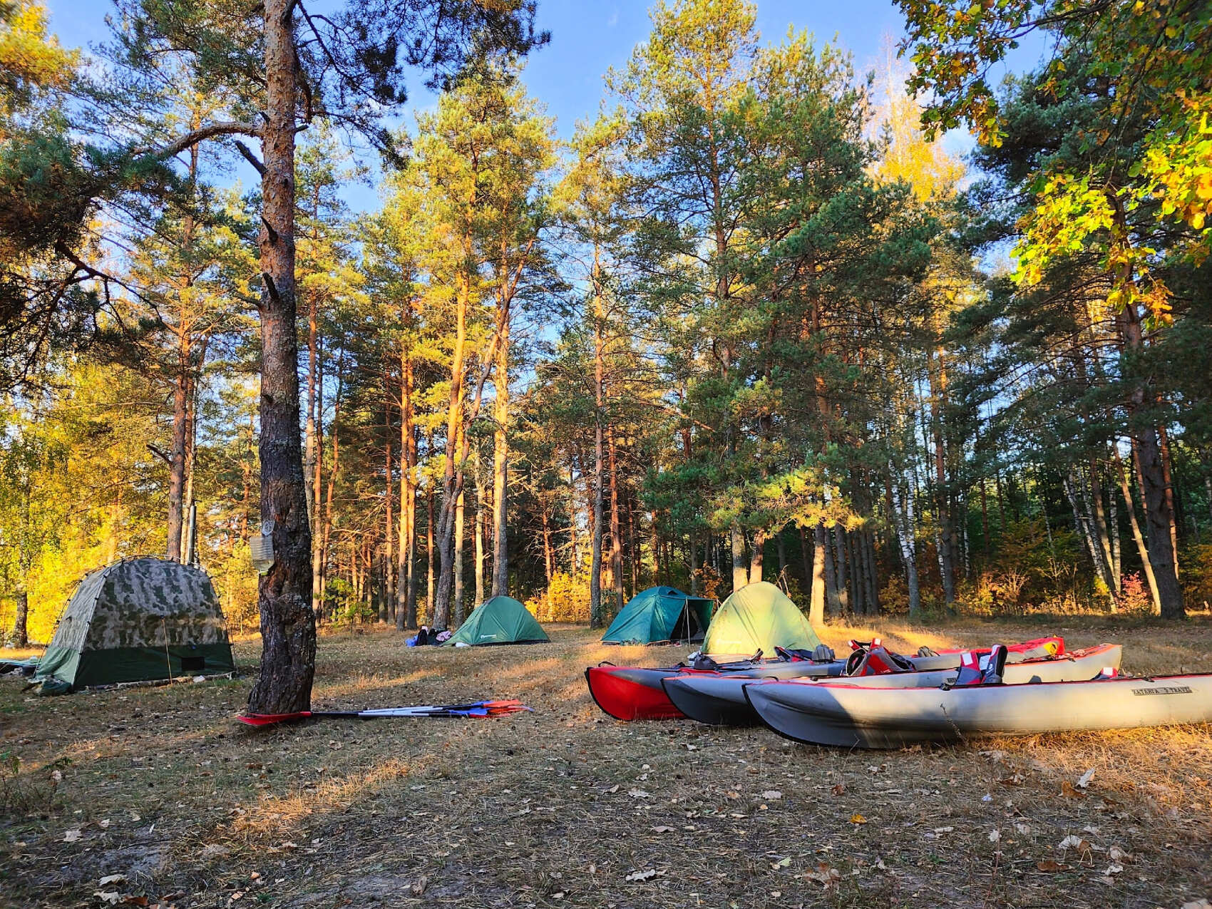 Двухдневный сплав на байдарках по реке Клязьма (2/9)