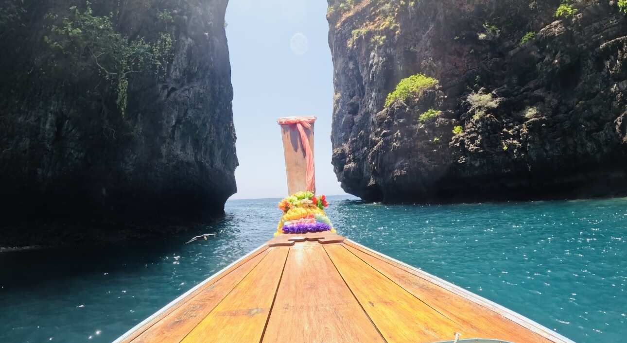 Путешествие на необитаемые острова архипелага Phi Phi. Сноркелинг с черепахами (21/41)