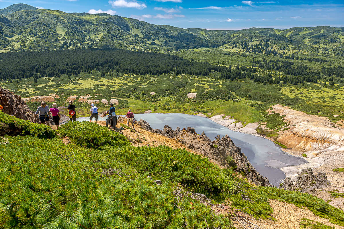 Четыре вулкана Курильских островов. Путешествие на другую планету (55/186)