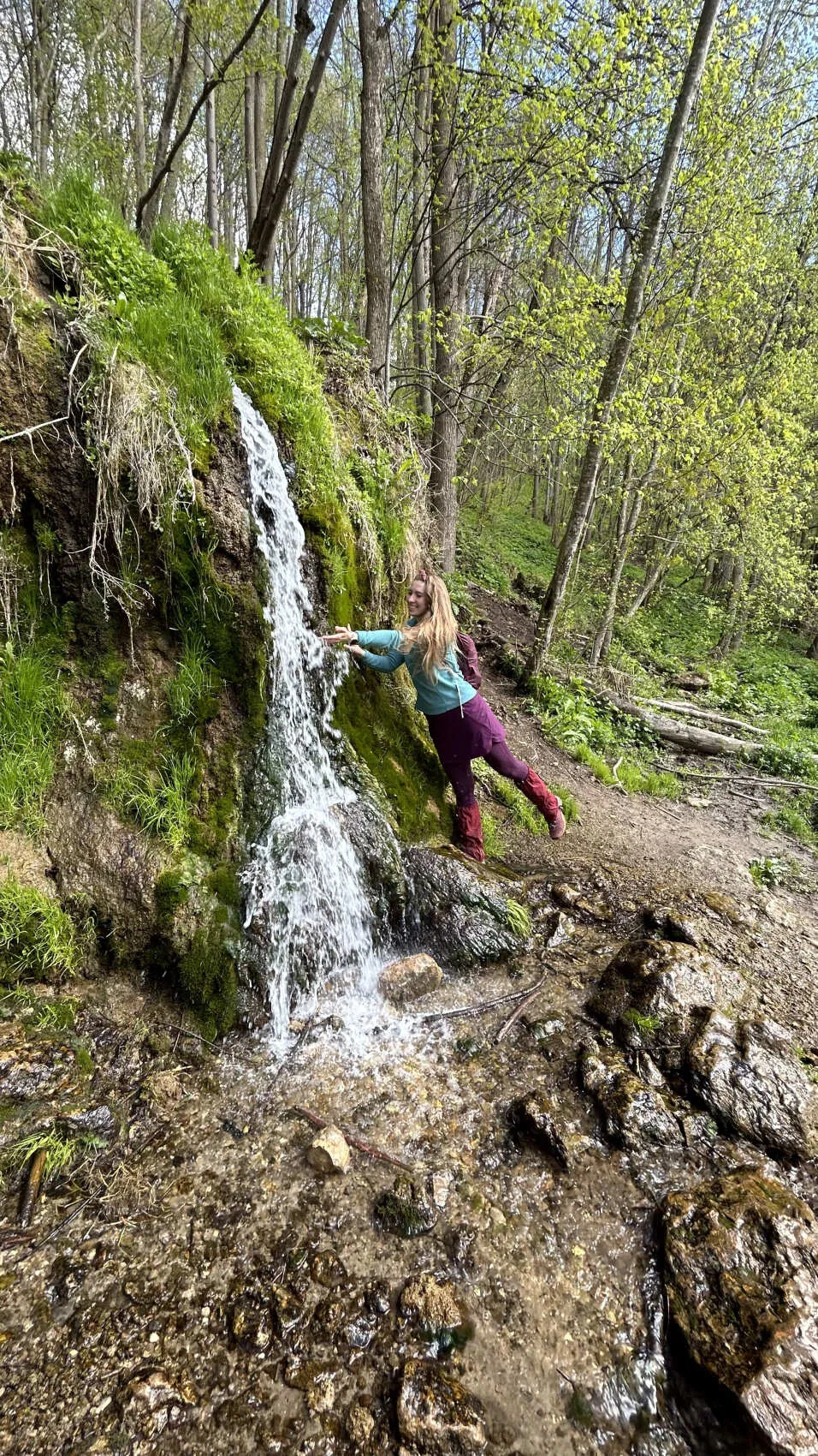 На водопад Радужный (2/7)