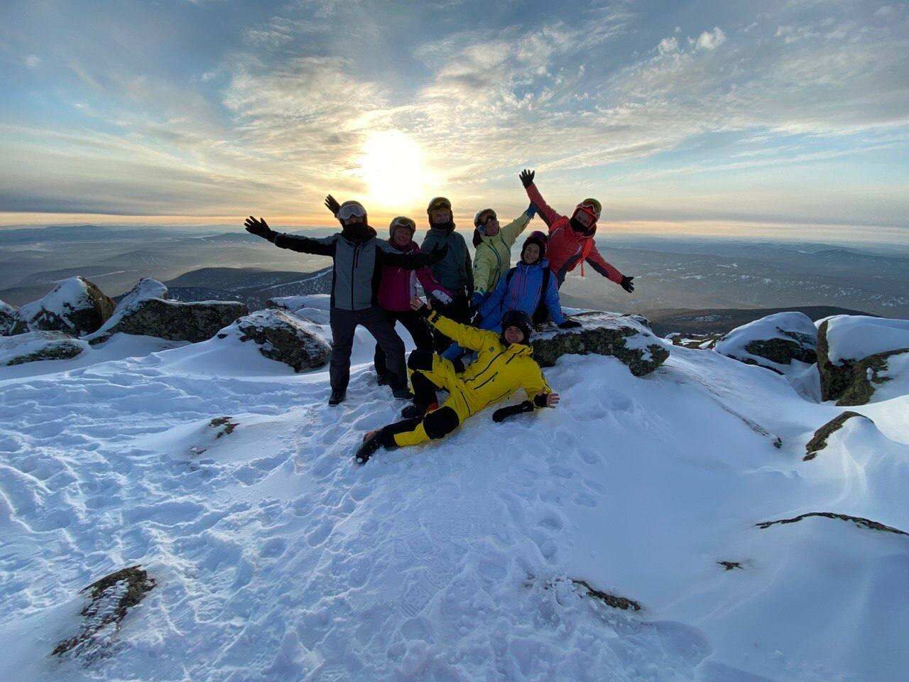Тиндер тур в Шерегеш: в пещеры на снегоходах, фрирайд, парапланы (51/100)