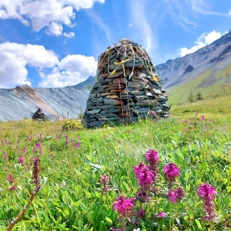 Поход на Алтай. Гора Белуха и Кучерлинские озера. Без рюкзаков. (25/68)