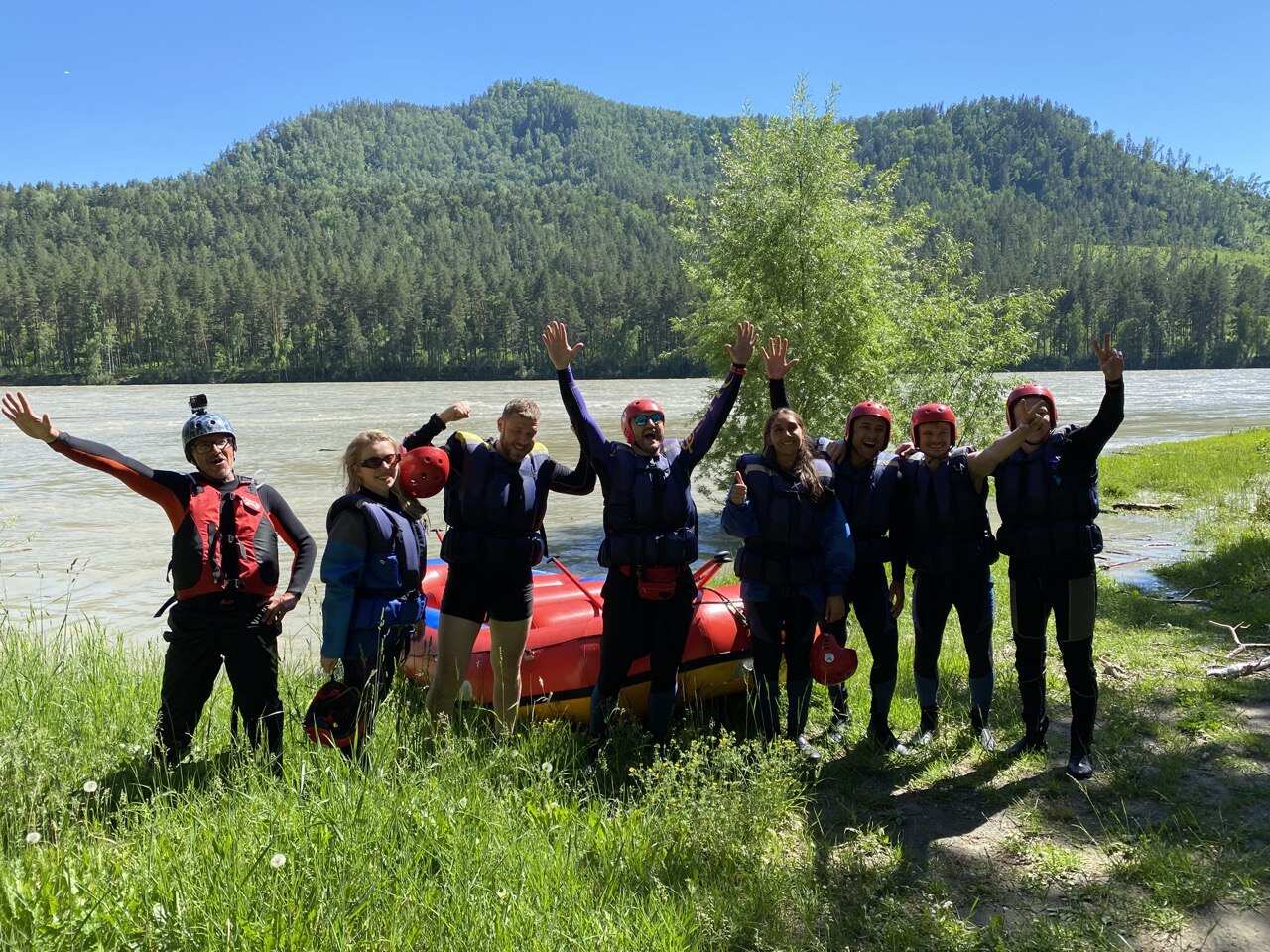 Рафтинг по Катуни (6/7)