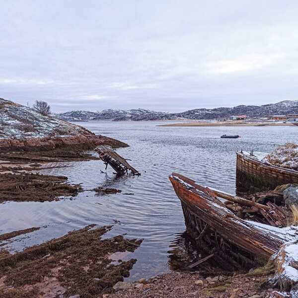 Териберка - Северное Сияние, Океан, Киты. (53/70)