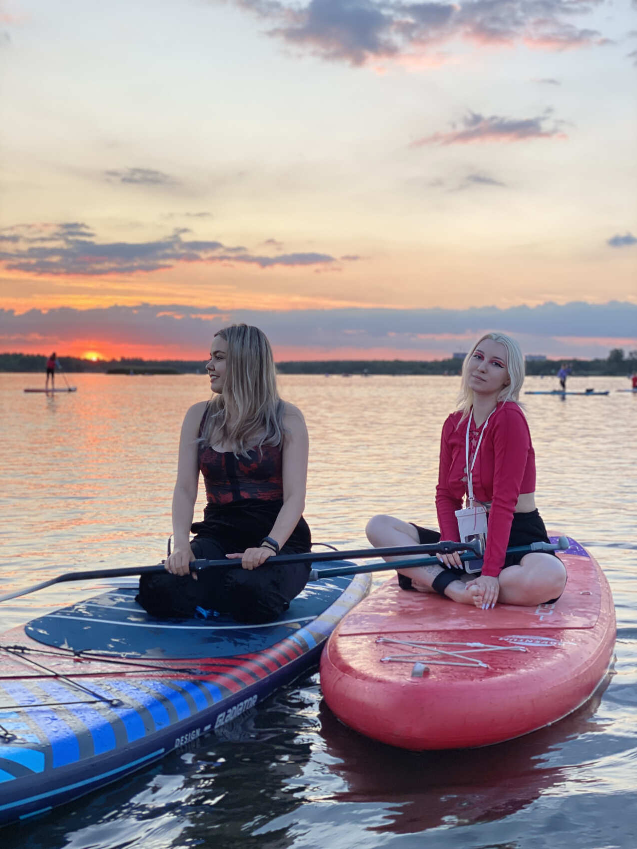 Sup-прогулка на закате у Лахты (Лахтинский разлив) (4/26)