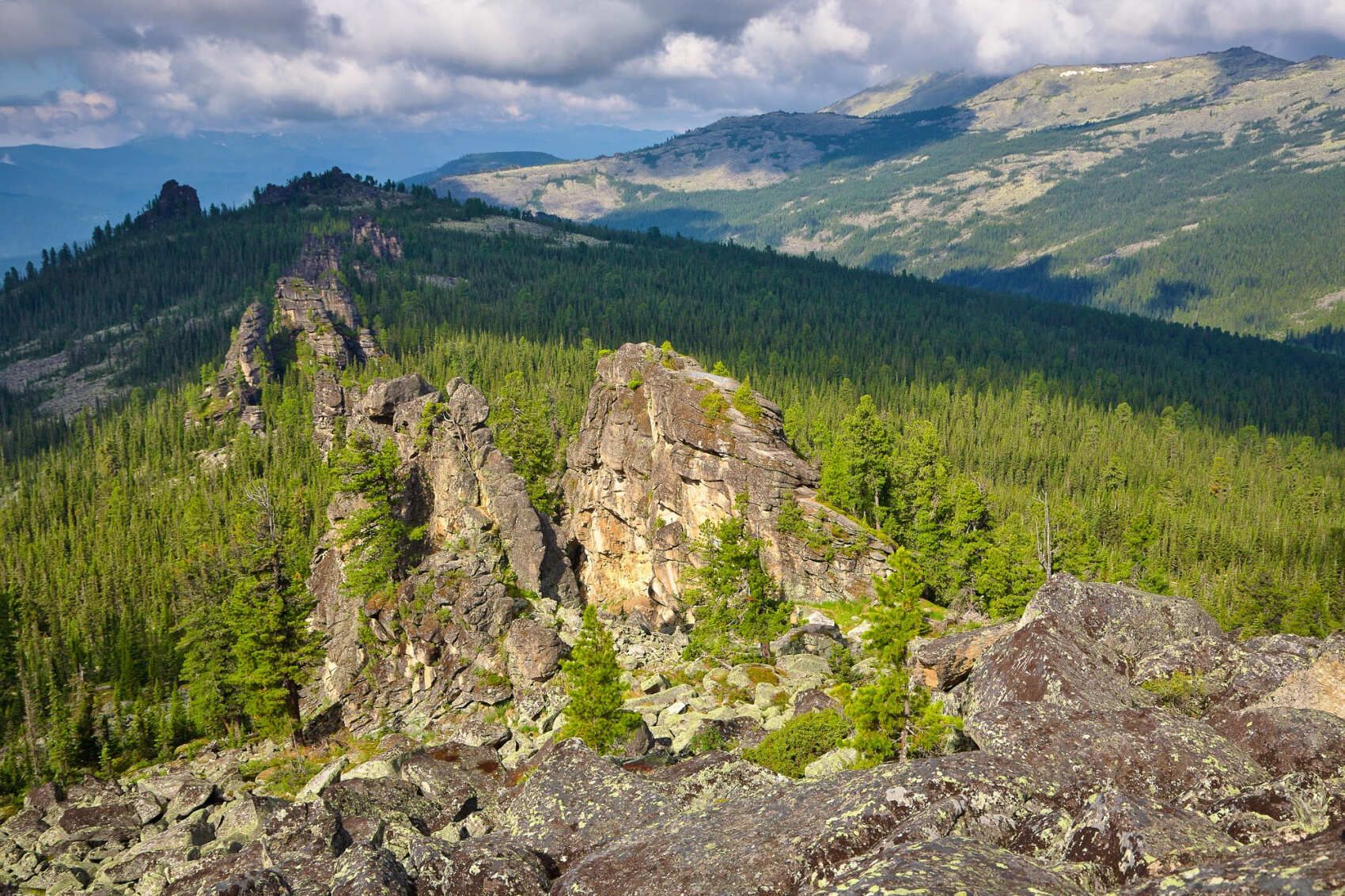 Ергаки. Каменный город