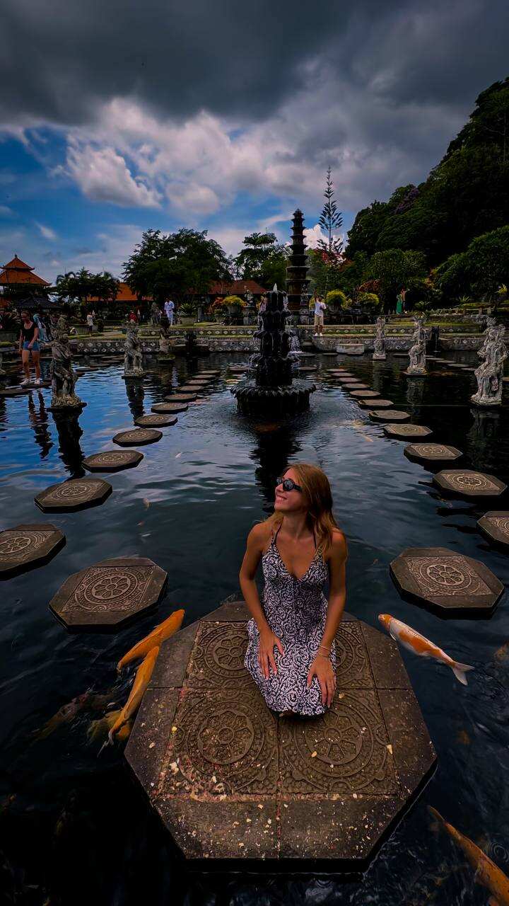 Тень И Свет  Восточного Бали на байке