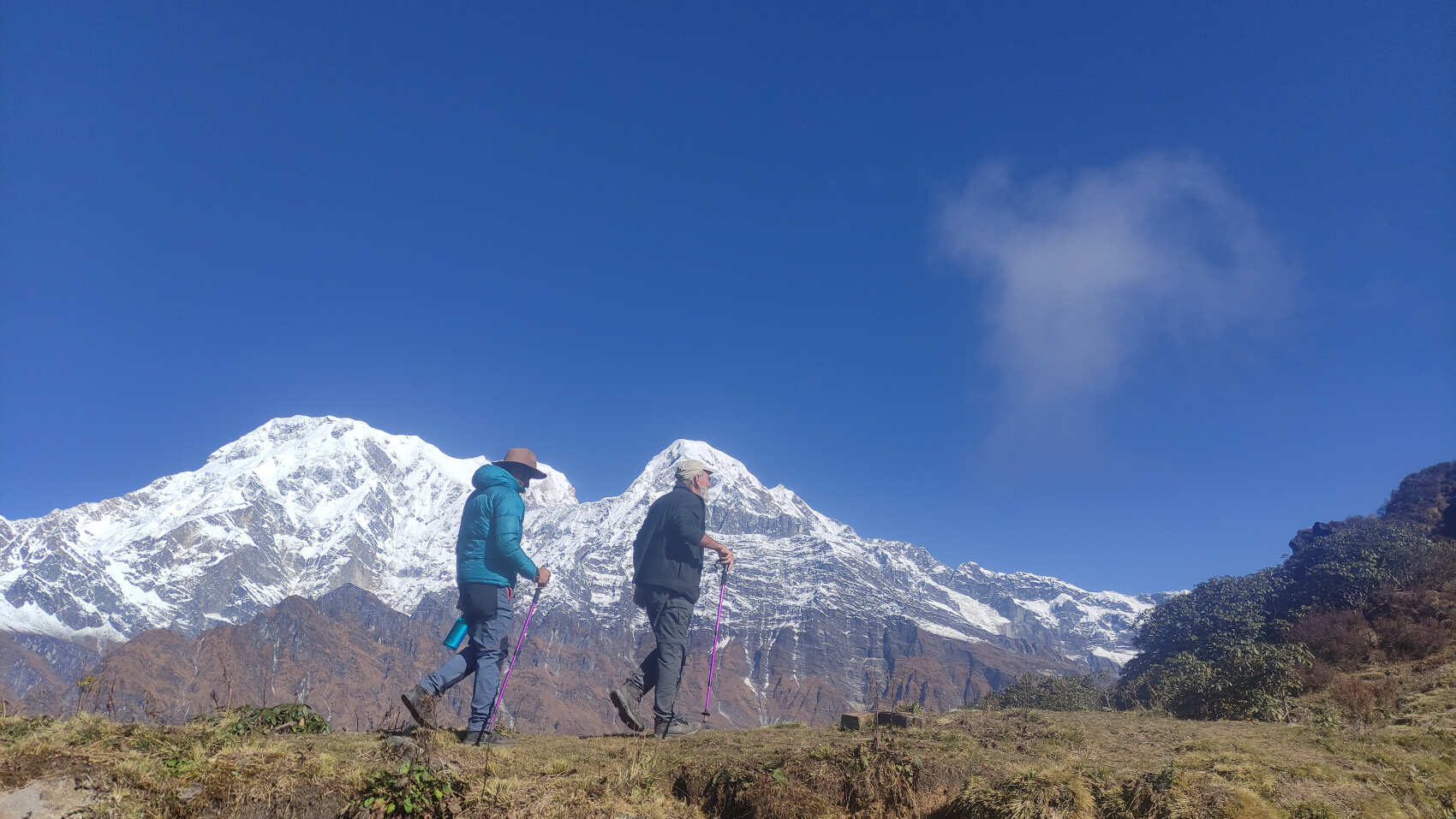 Поход в базовый лагерь Марди Химал (6/8)