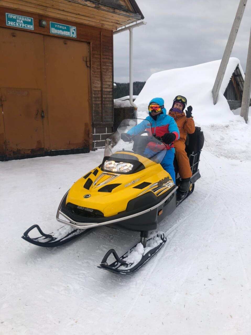 Тиндер тур в Шерегеш: в пещеры на снегоходах, фрирайд, парапланы (43/100)
