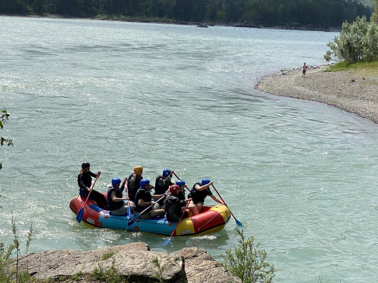 Рафтинг по Катуни (3/7)