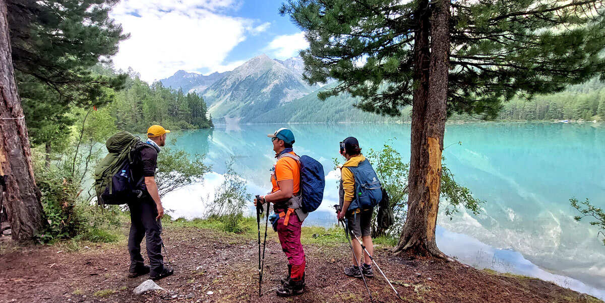 Поход на Алтай. Гора Белуха и Кучерлинские озера. Без рюкзаков. (6/68)