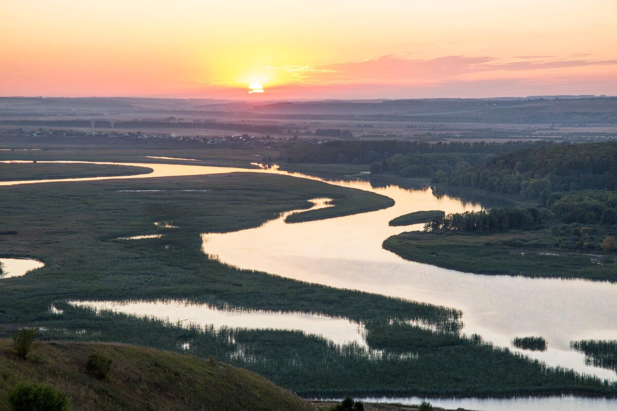 Сплав на каяках по Свияге