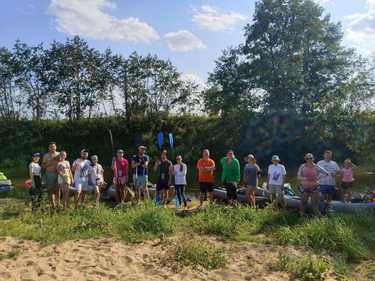 Сплав на байдарках по реке Нерль Клязьминская, Ярославская обл. (7/7)