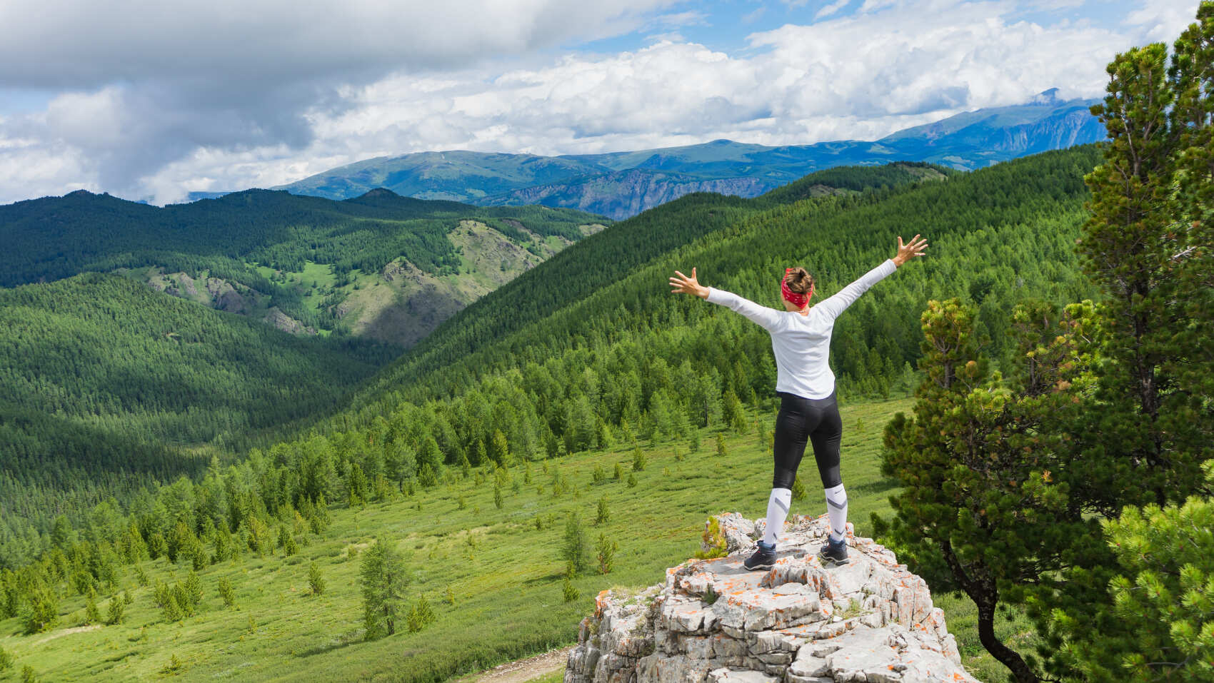 Треккинг к Шавлинским озерам c конным сопровождением (42/88)