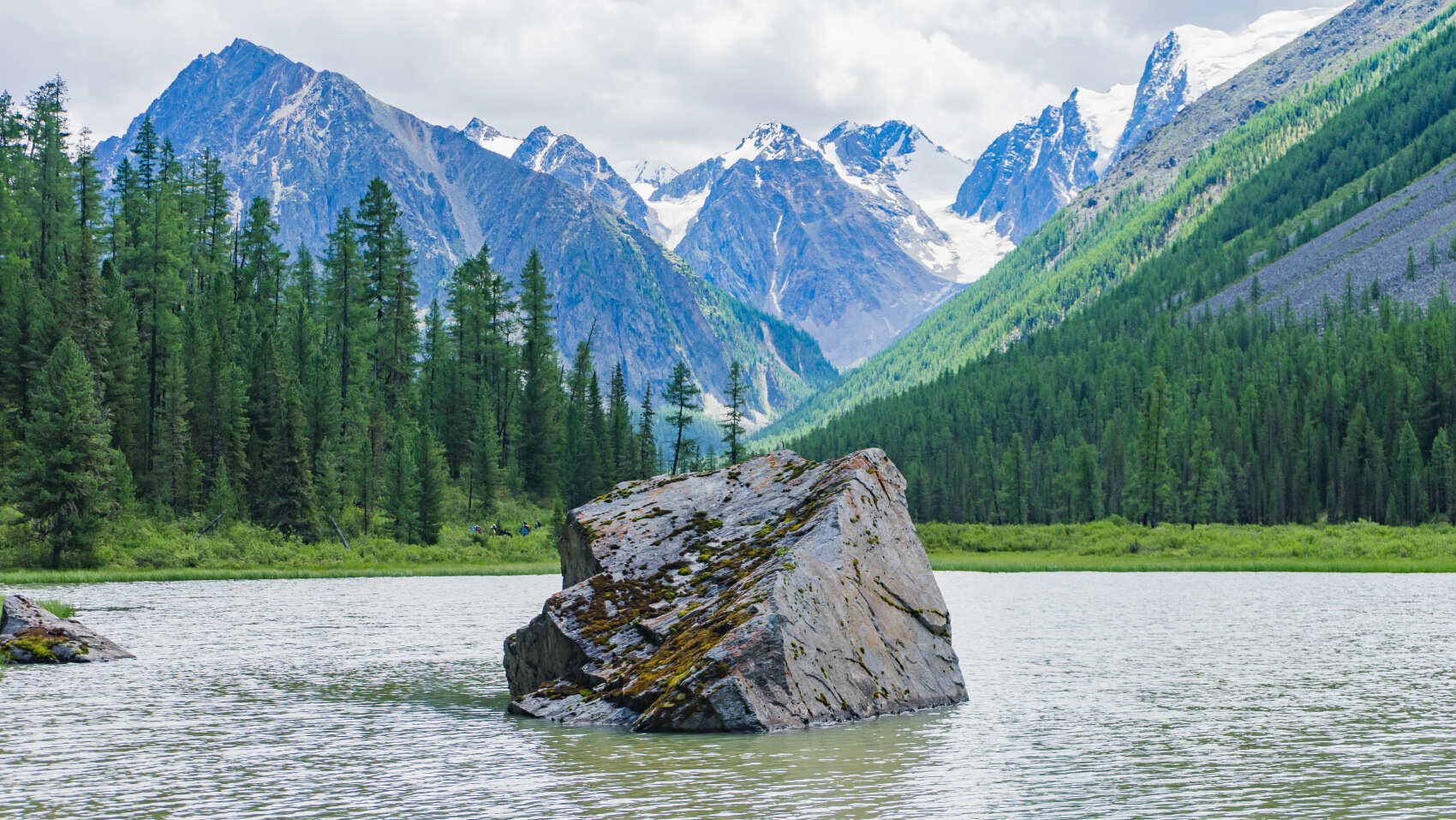 Треккинг к Шавлинским озерам c конным сопровождением (45/88)