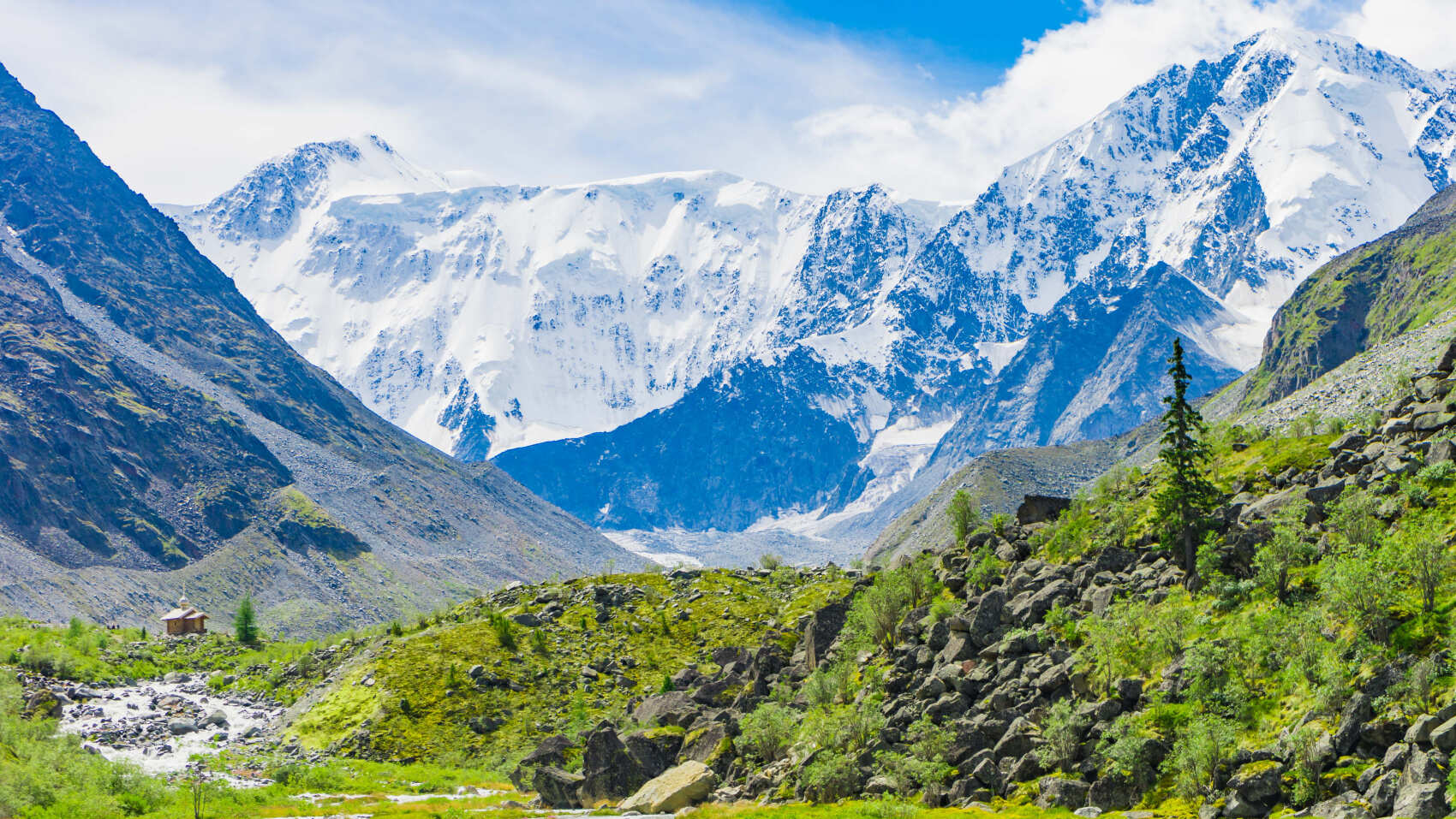 Треккинг к базовому лагерю Белухи (42/78)