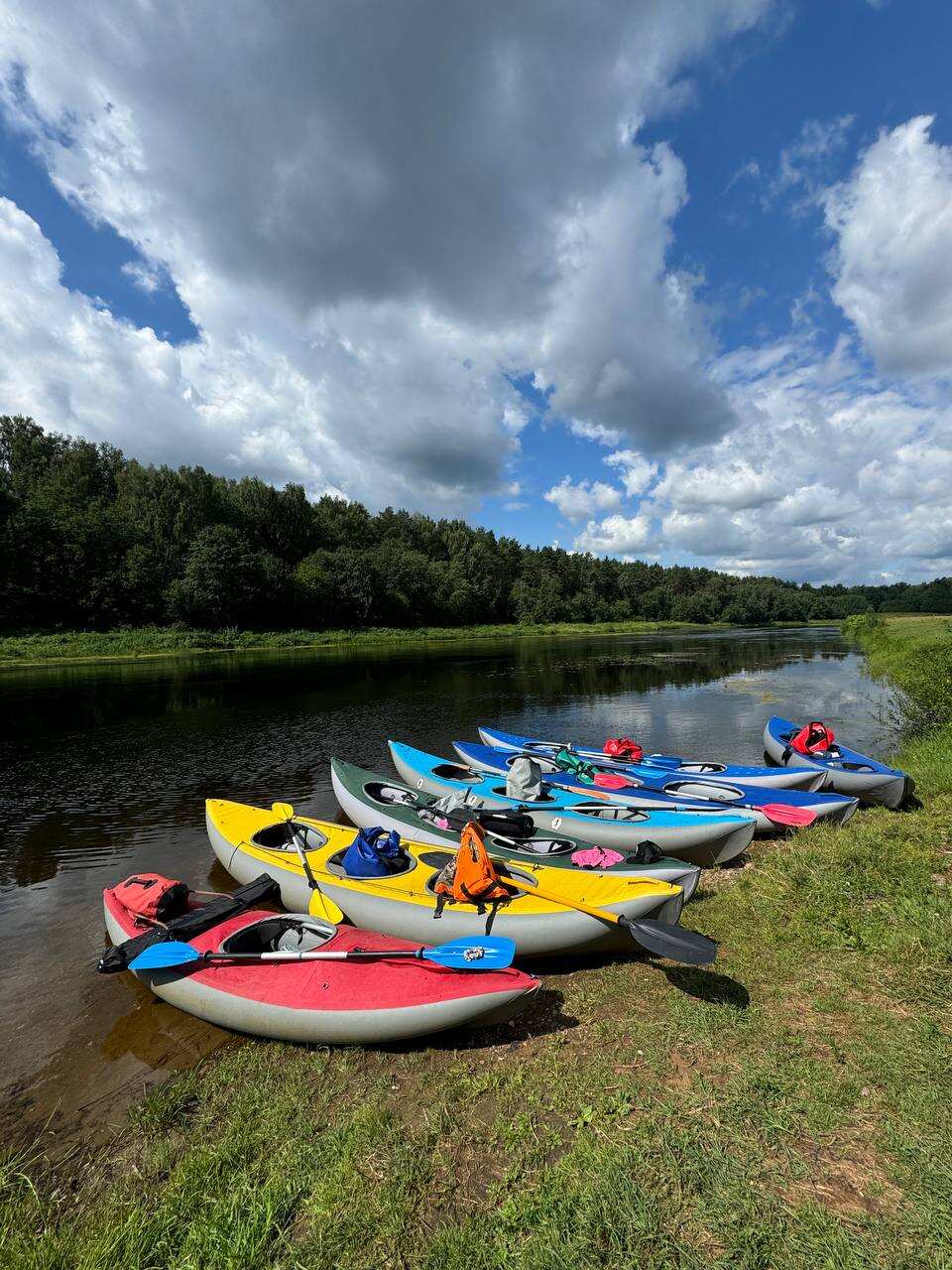 Сплав на байдарках с баней по реке Нерская и автосопровождением (2 дня) (2/9)