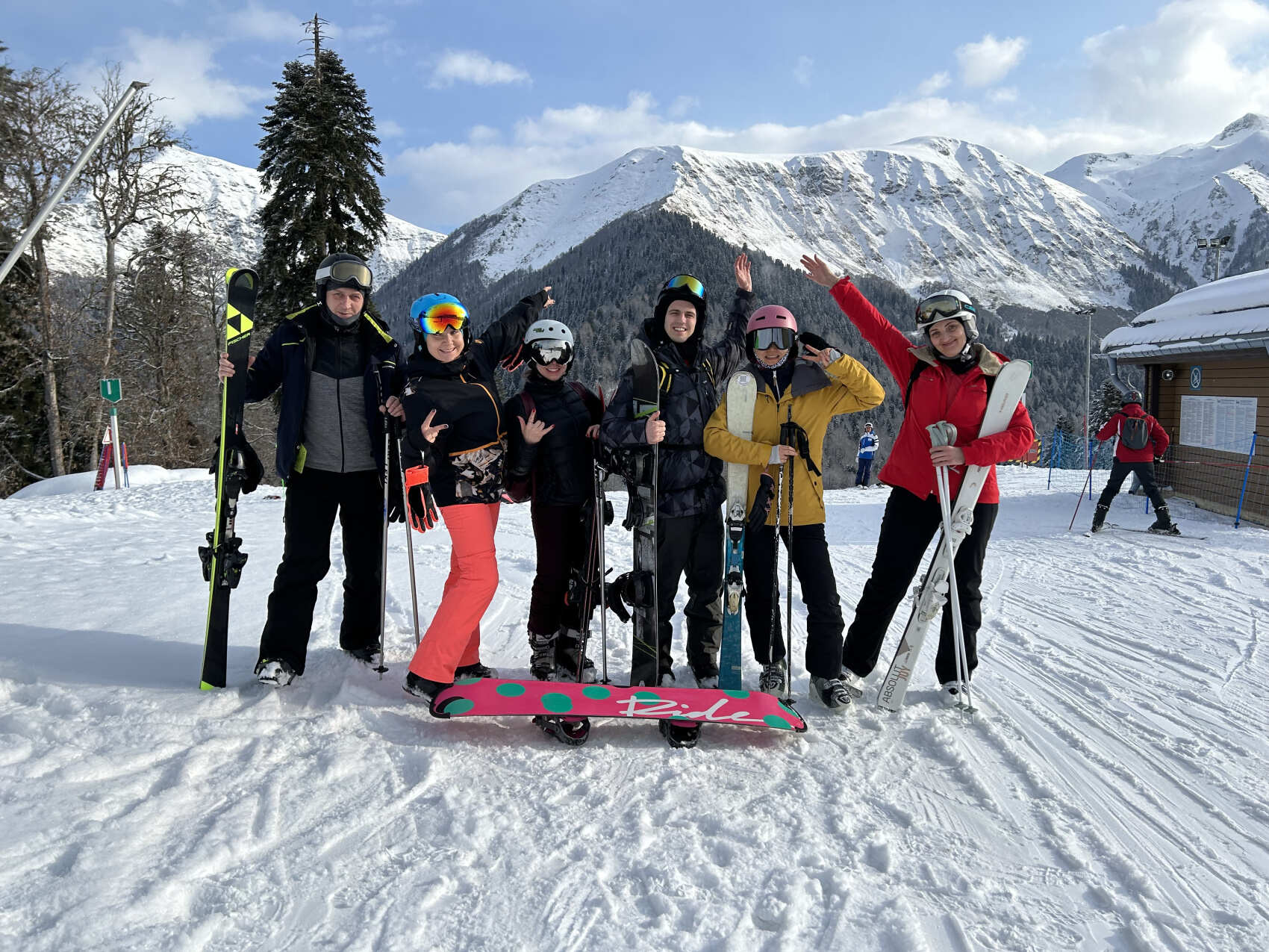 Счастье в горах Красной Поляны - горнолыжный тур (32/61)