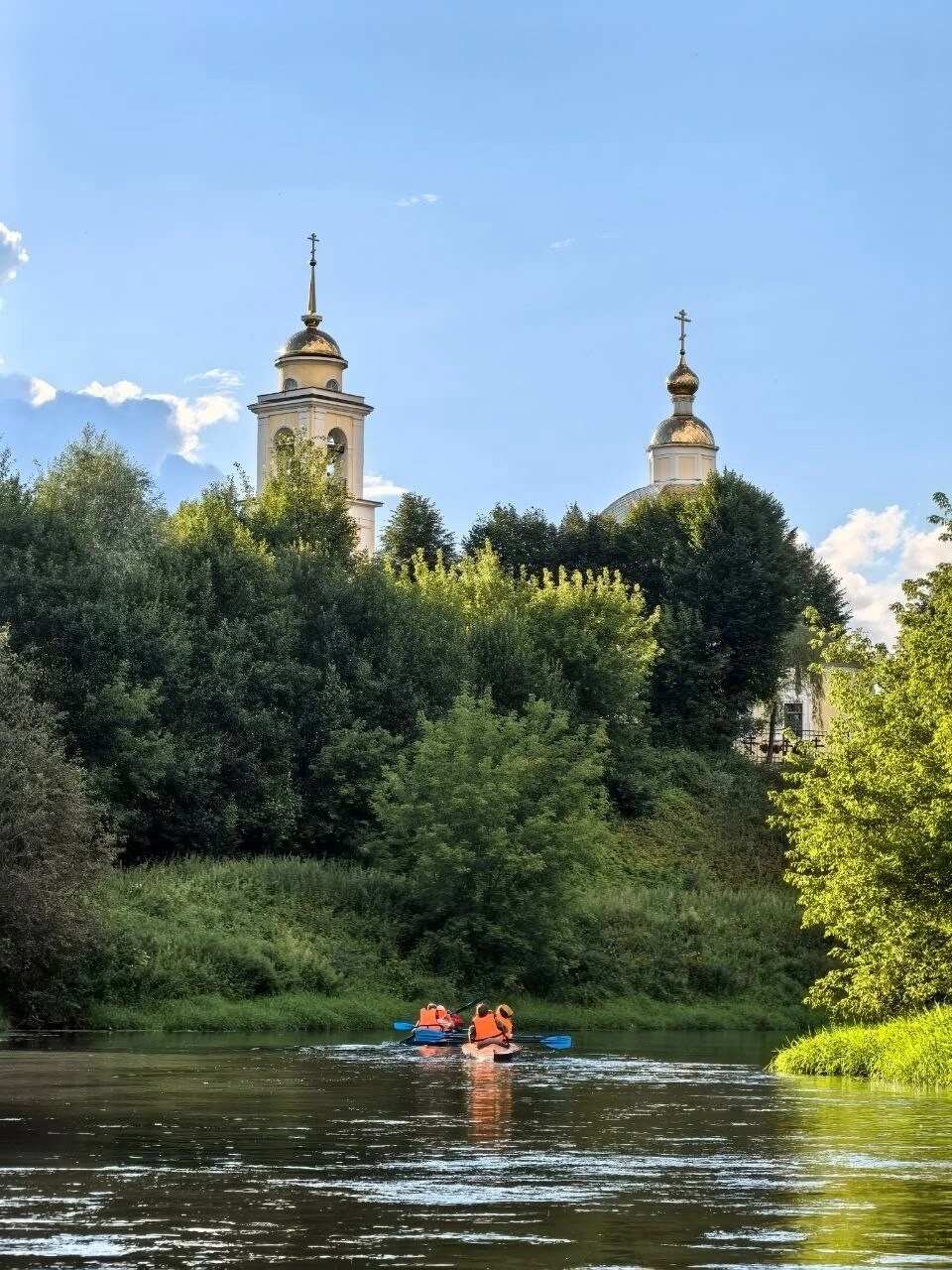 Однодневный сплав на байдарках по реке Истра (14/14)