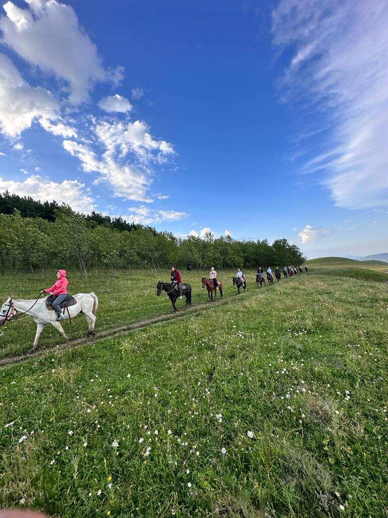 Конные прогулки в окрестностях Кисловодска (3/8)
