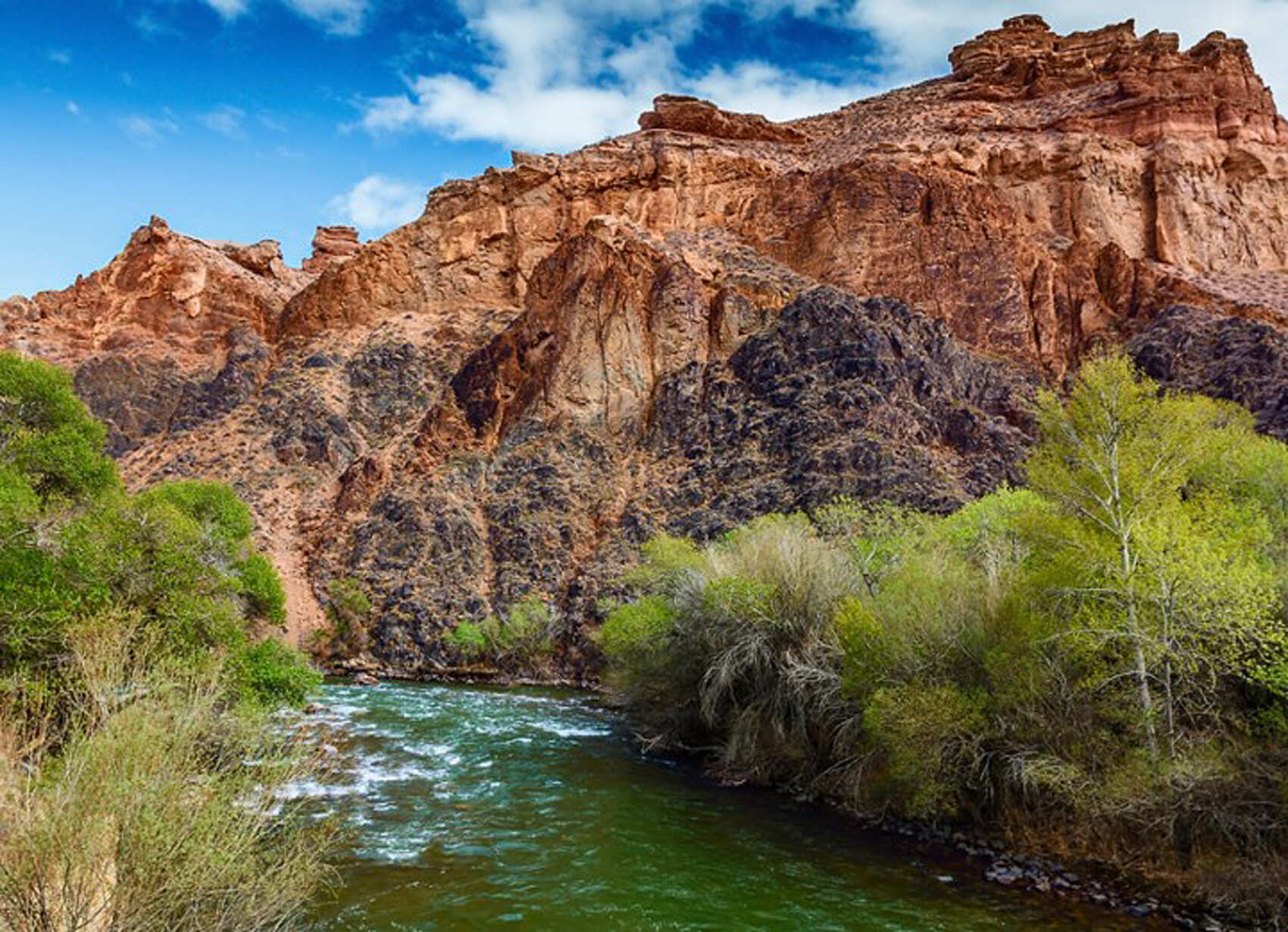 Экспресс тур: озера Кольсай и Кайынды, Чарынский и Черный каньоны. (12/12)
