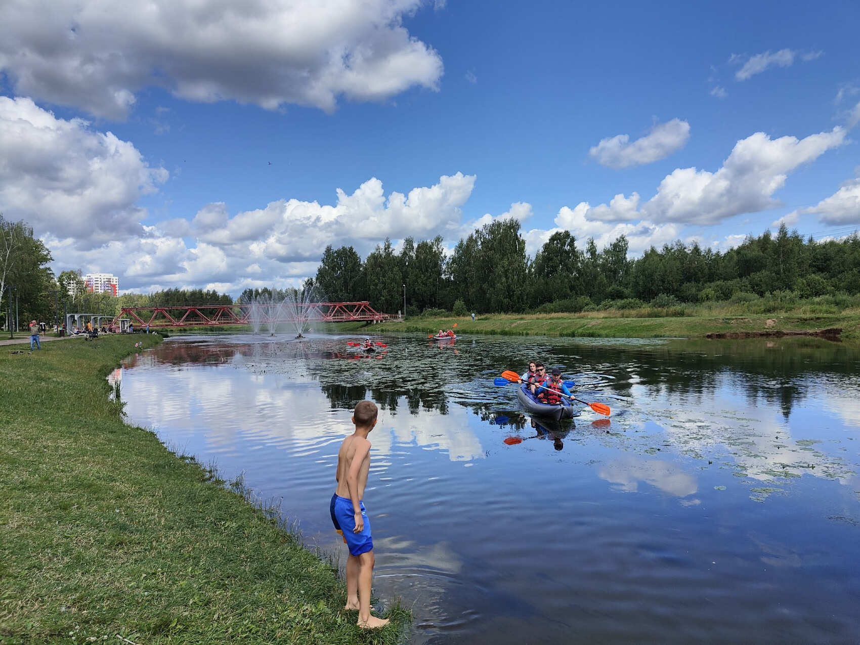 Однодневный сплав на байдарках по реке Уча (4/10)