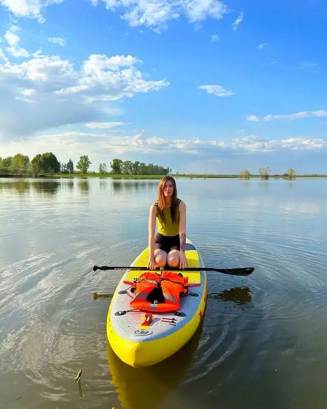 Sup-тур на озеро Пещерка