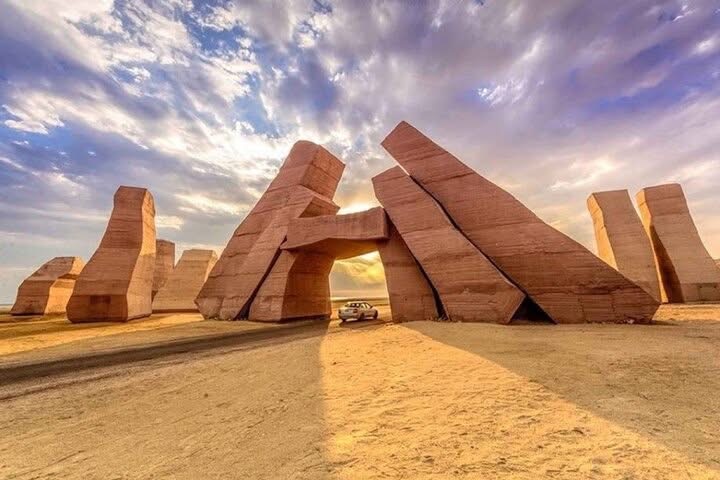 Ворота Аллаха наши солдаты они сделали когда у нас  была война с Израилом 