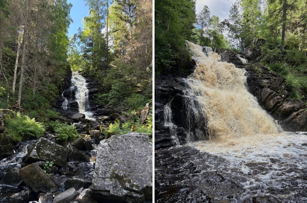Водопады