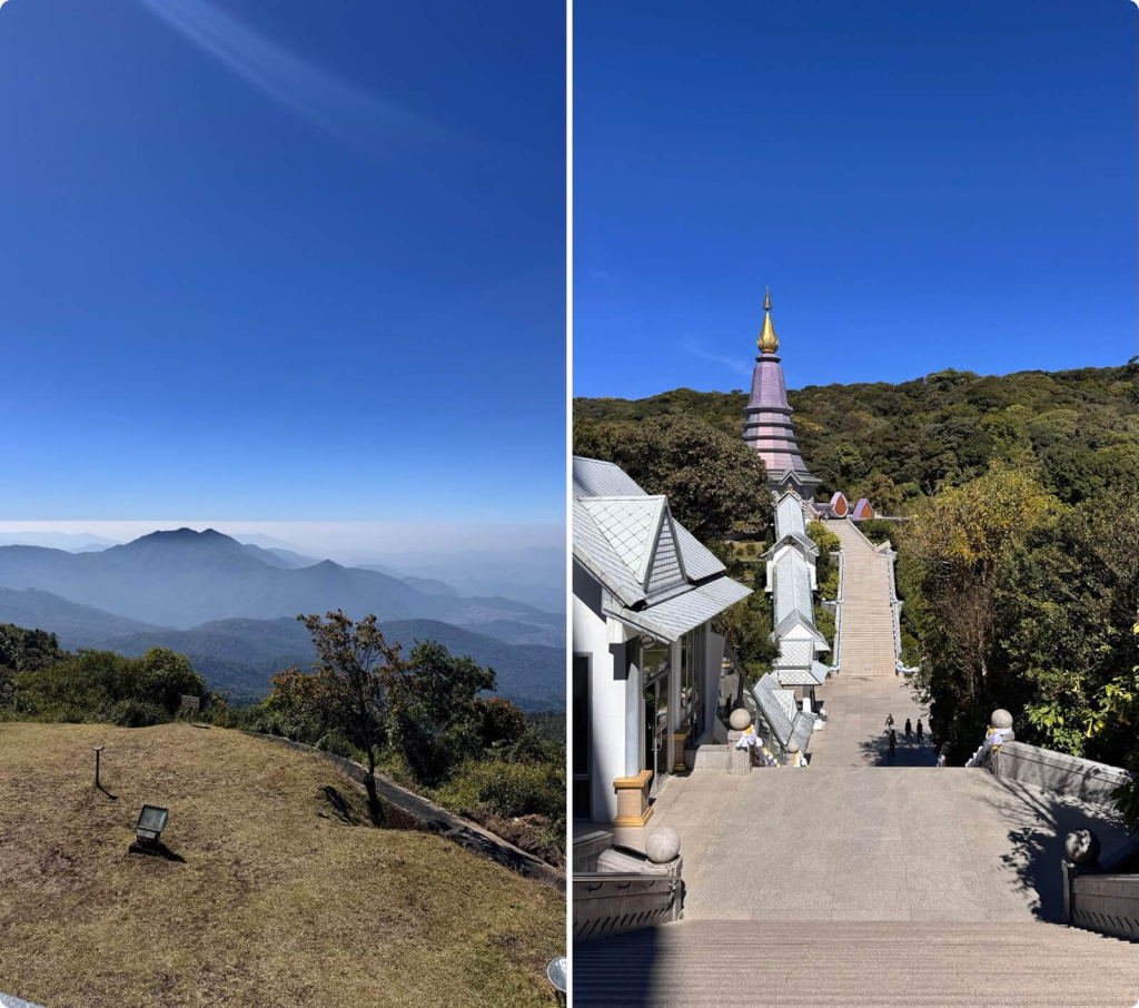 Горы и храм