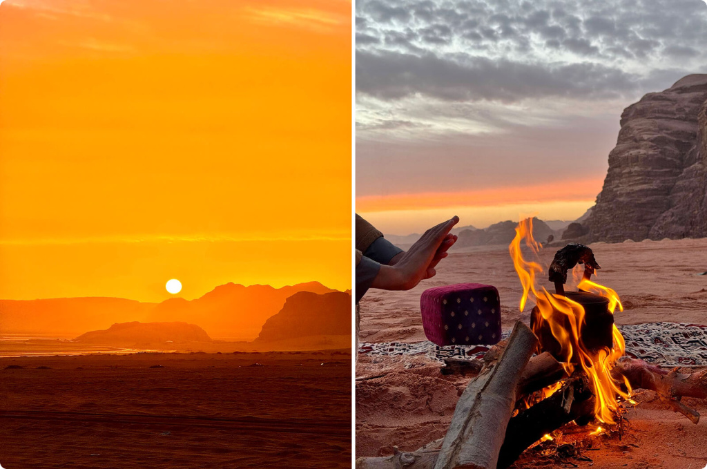 Костер в пустыне