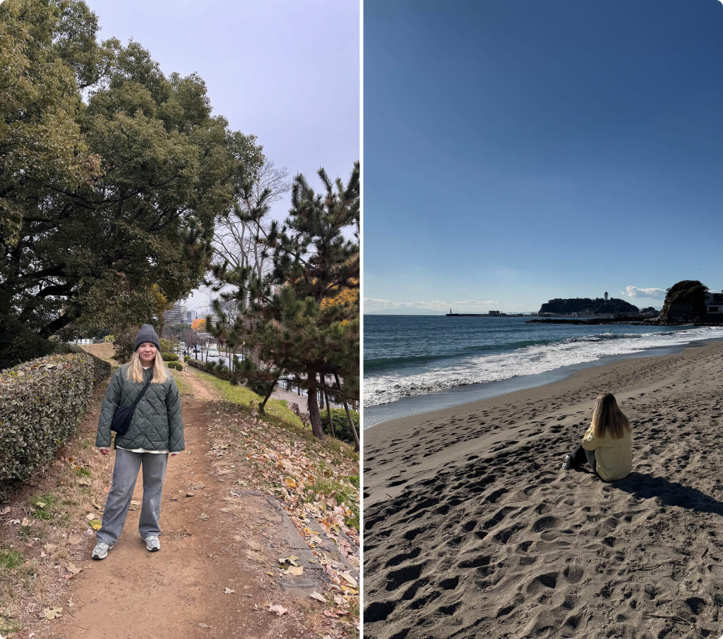 Девушка и пляж