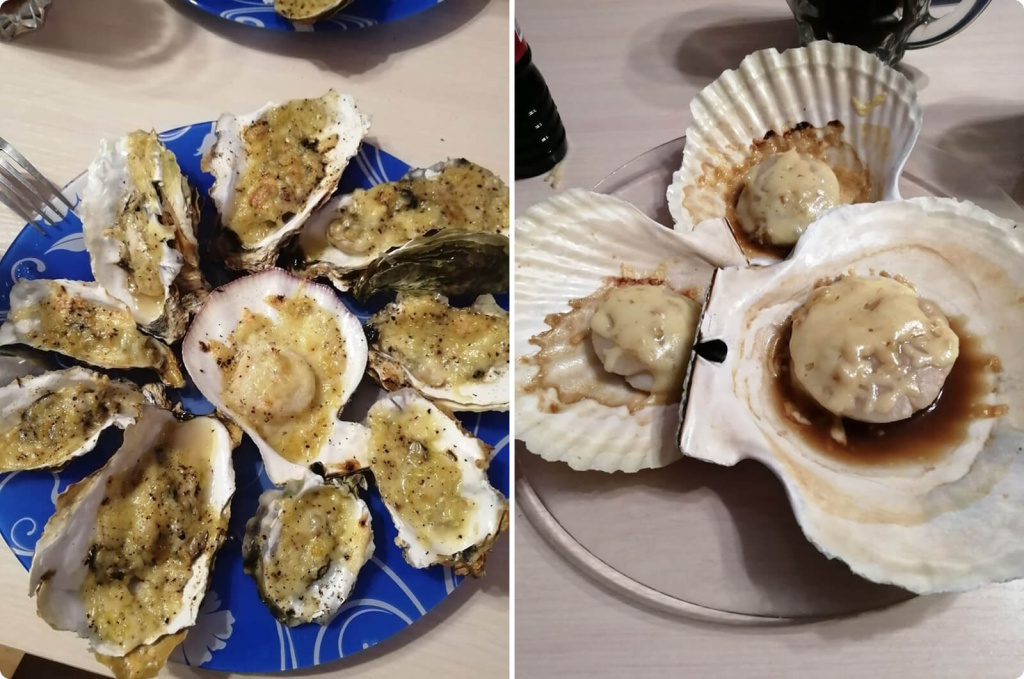 Устрицы