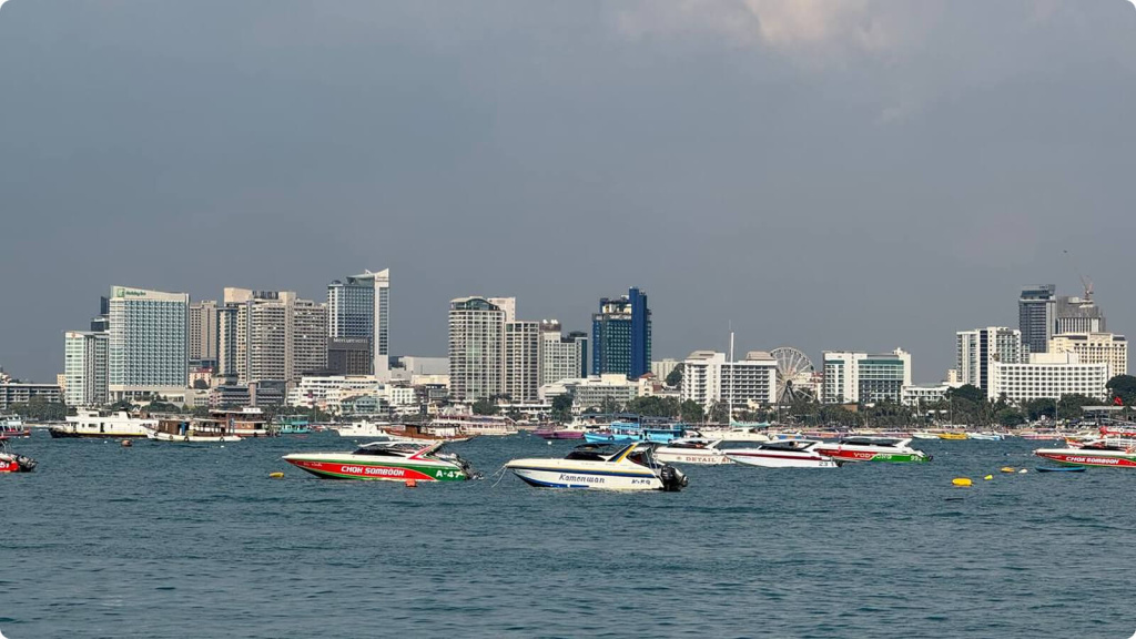 Город и катера