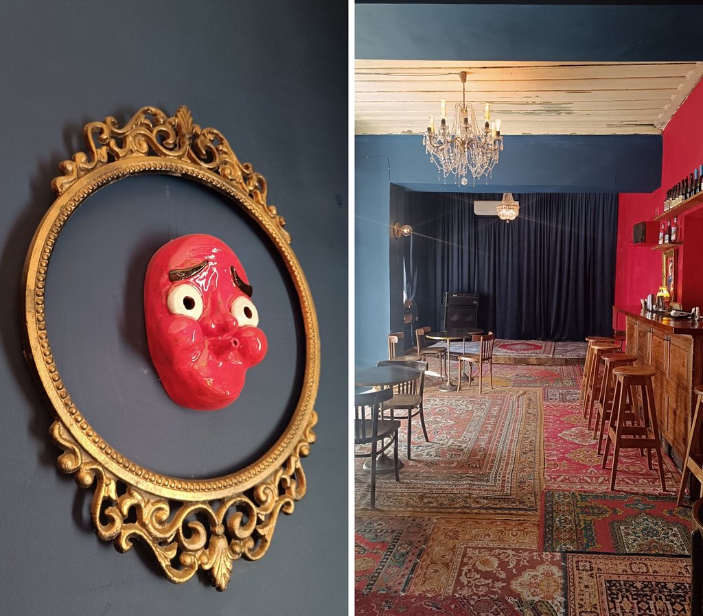 Интерьер бара в здании Leo Art Studio