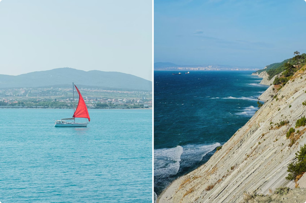 Море и лодка