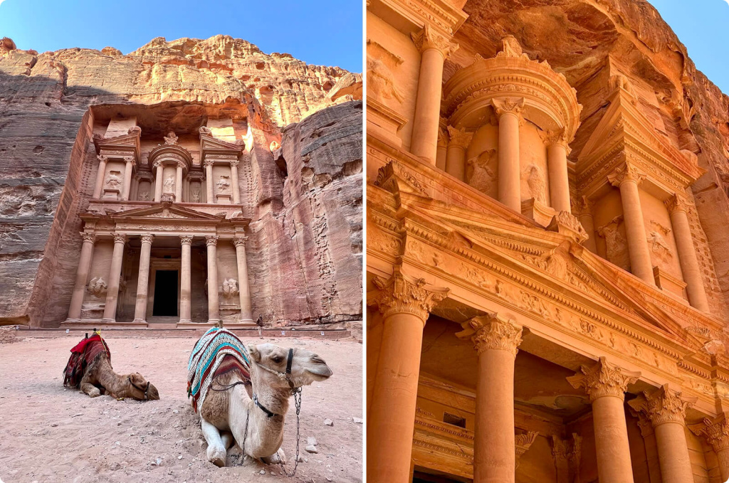 Здание в скале