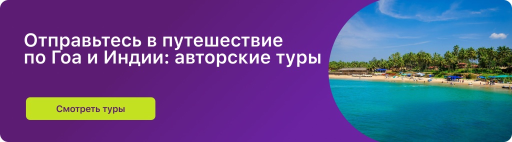 Отправьтесь в путешествие по Гоа и Индии: авторские туры