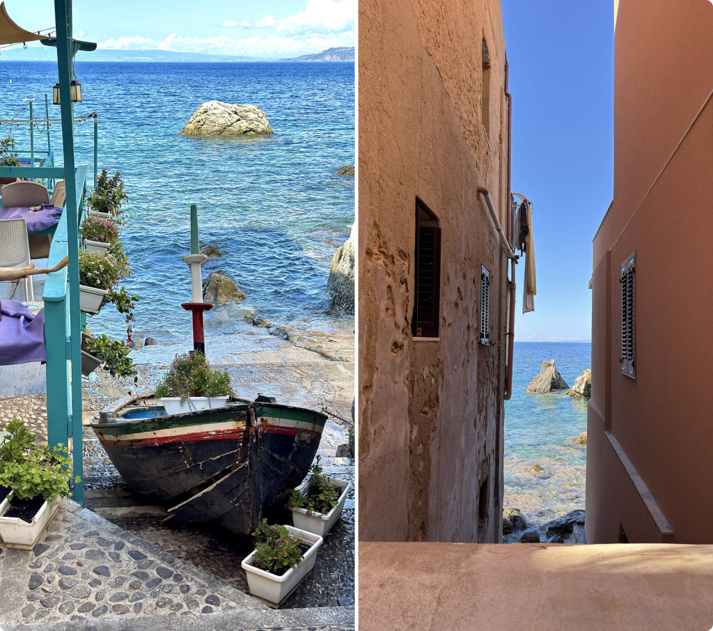 Море и лодка