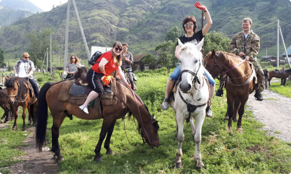 Конная прогулка