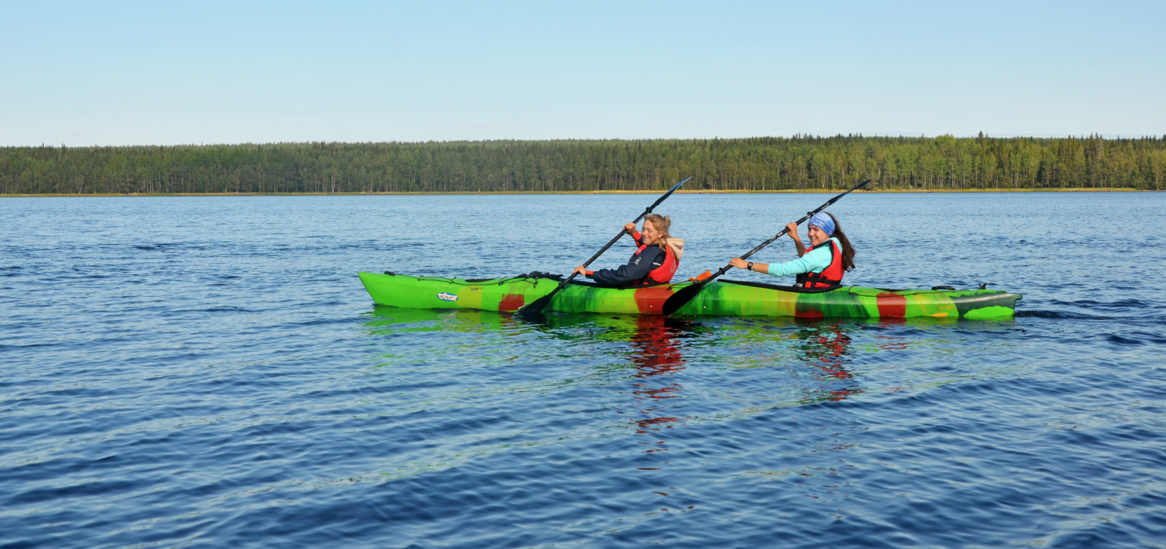 По Белому морю на морских каяках