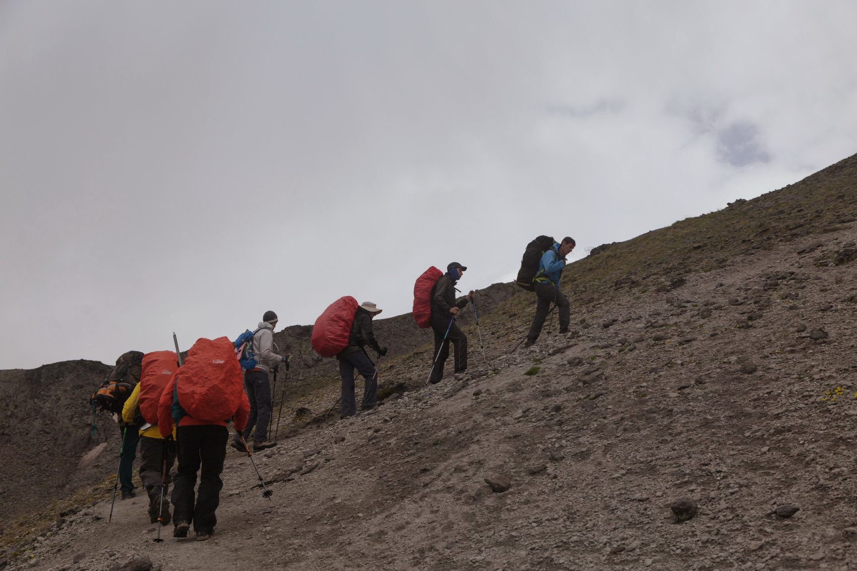 Восхождение Эльбрус с Севера (19/61)